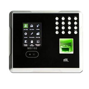 ESSL MB 160 Face Time Attendance with Access Control System (Black)