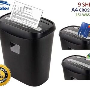 Gobbler 9 Sheet Cross Cut Paper Shredder