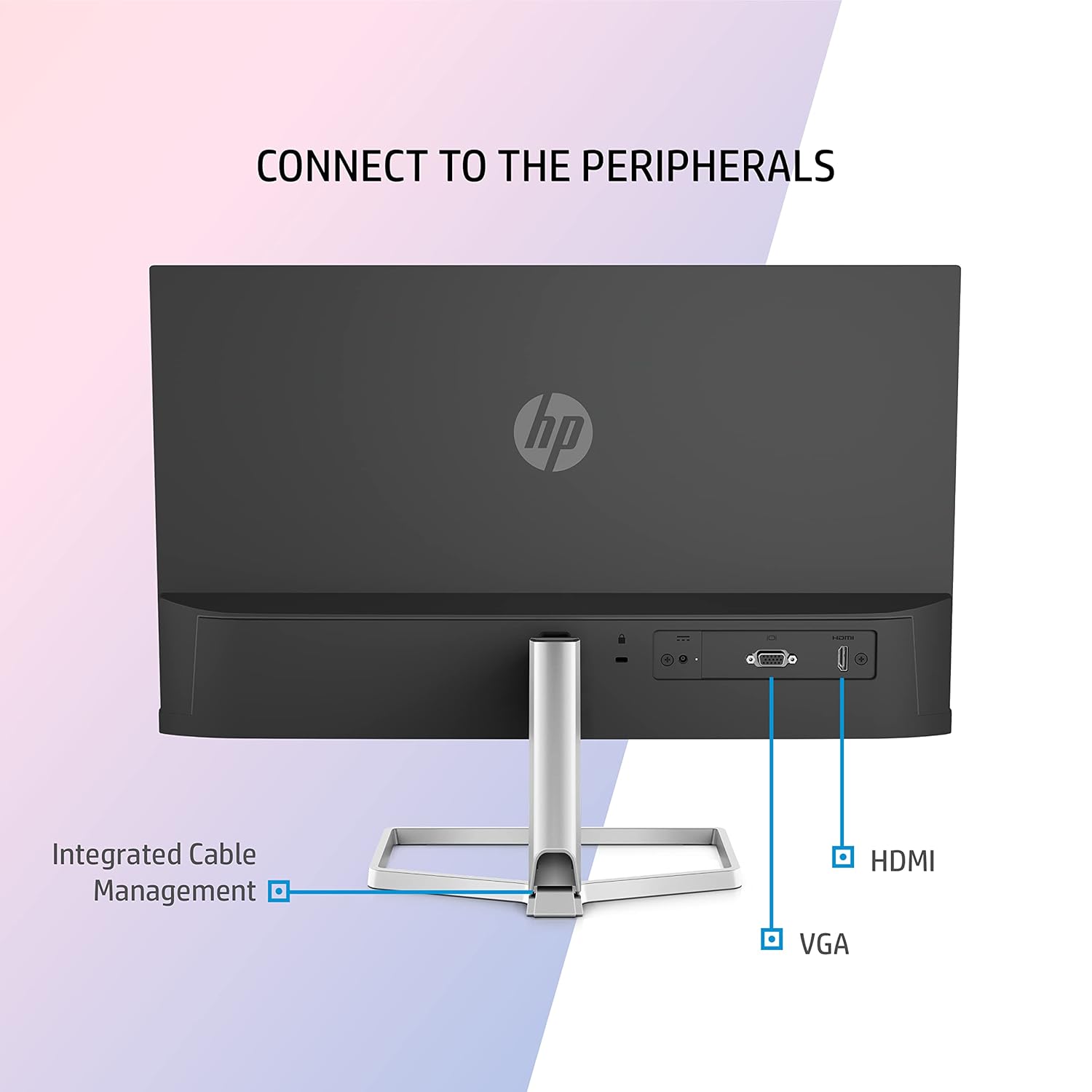 HP M22f 21.5-inches, 54.6 cm, FHD Monitor - Image 3