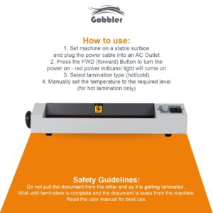 GOBBLER Type-320 All-in-One Professional Lamination