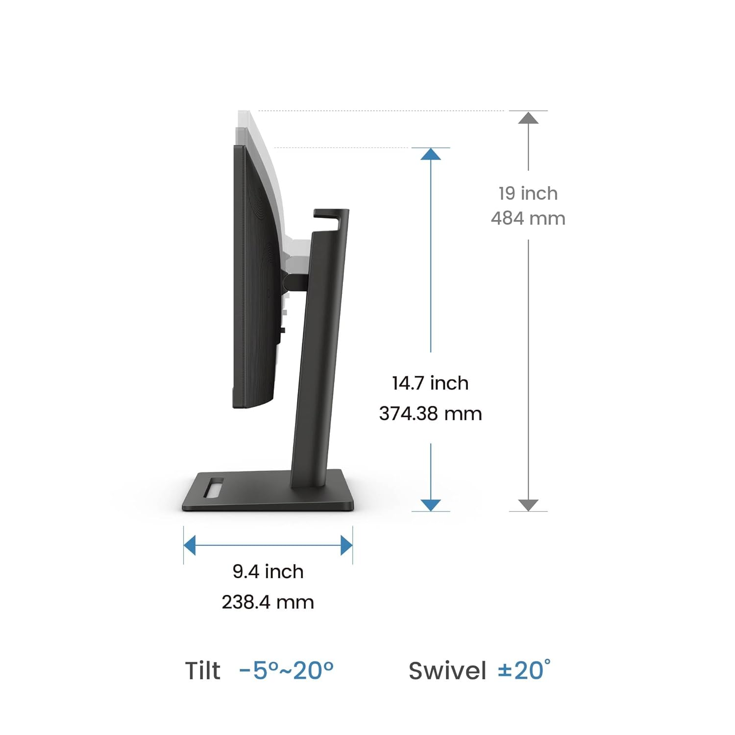 BenQ GW2490T 24 Inch 1300:1 CR 1080P FHD IPS Monitor - Image 2