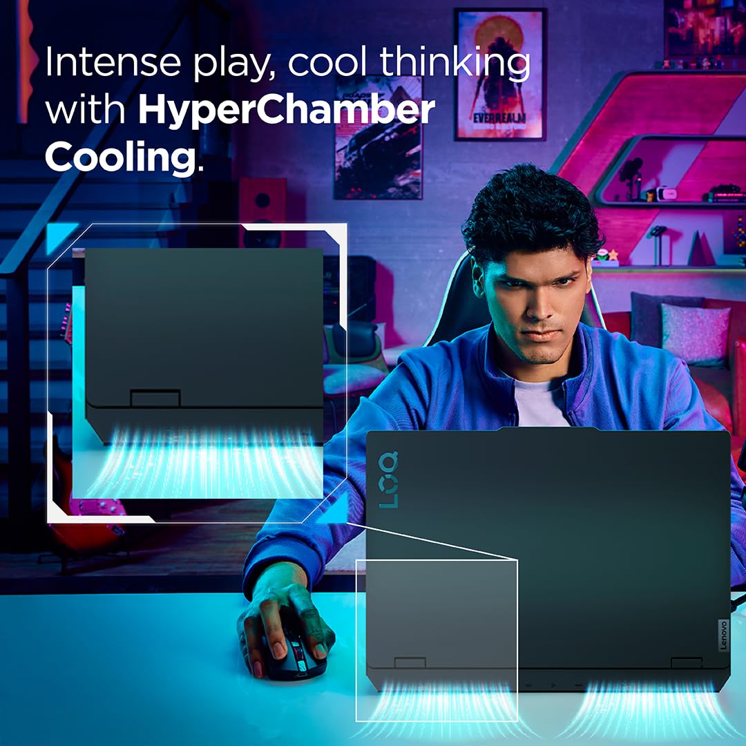 LENOVO Gaming Laptop 83JC00EEIN, - Image 5