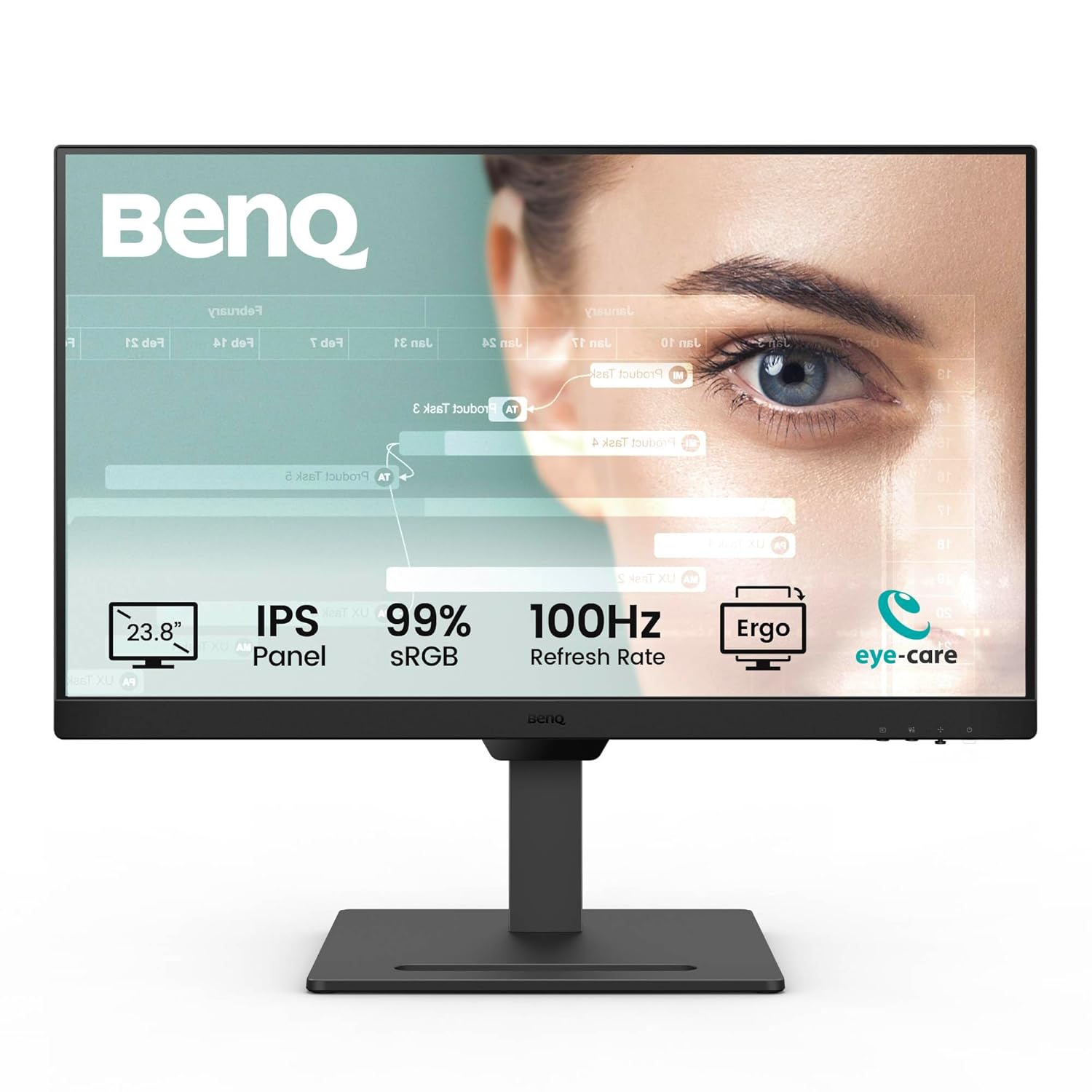 BenQ GW2490T 24 Inch 1300:1 CR 1080P FHD IPS Monitor