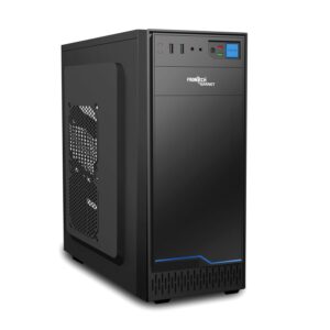 FRONTECH Garnet Premium Silver Series Computer Cabinet