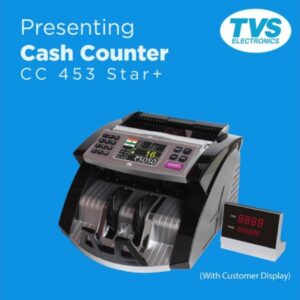 TVS Electronics CC-453 Star+ Mixed Value Currency Counter