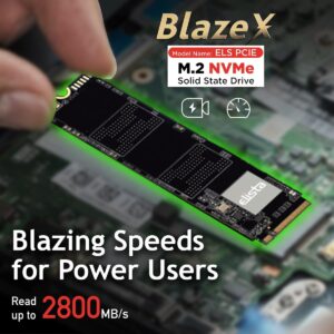 Elista BlazeX 512 GBElista Pcie Gen4 SSD, 3D TLC