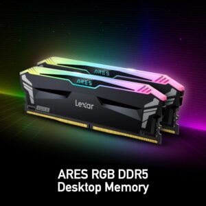 Lexar 32GB (2x16GB) ARES RGB DDR5 RAM 6400MT