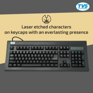 TVS ELECTRONICS Gold XL USB Mechanical Wired Keyboard
