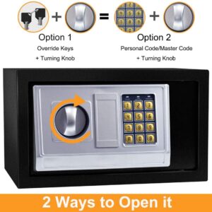 GOBBLER GS200D (12 litres) Digital Electronic Safe Metal Locker