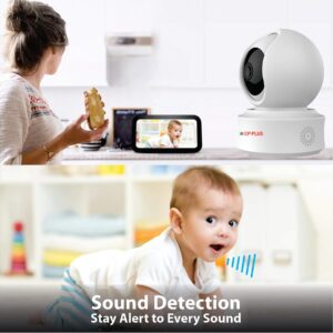 CP PLUS 4MP Quad HD Smart Wi-Fi CCTV Camera for Home | 360° Pan & Tilt |