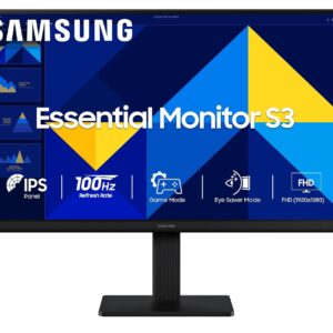 Samsung 24" (60.5 cm) S3 Flat Monitor|S uper Slim Borderless Design|IPS Panel