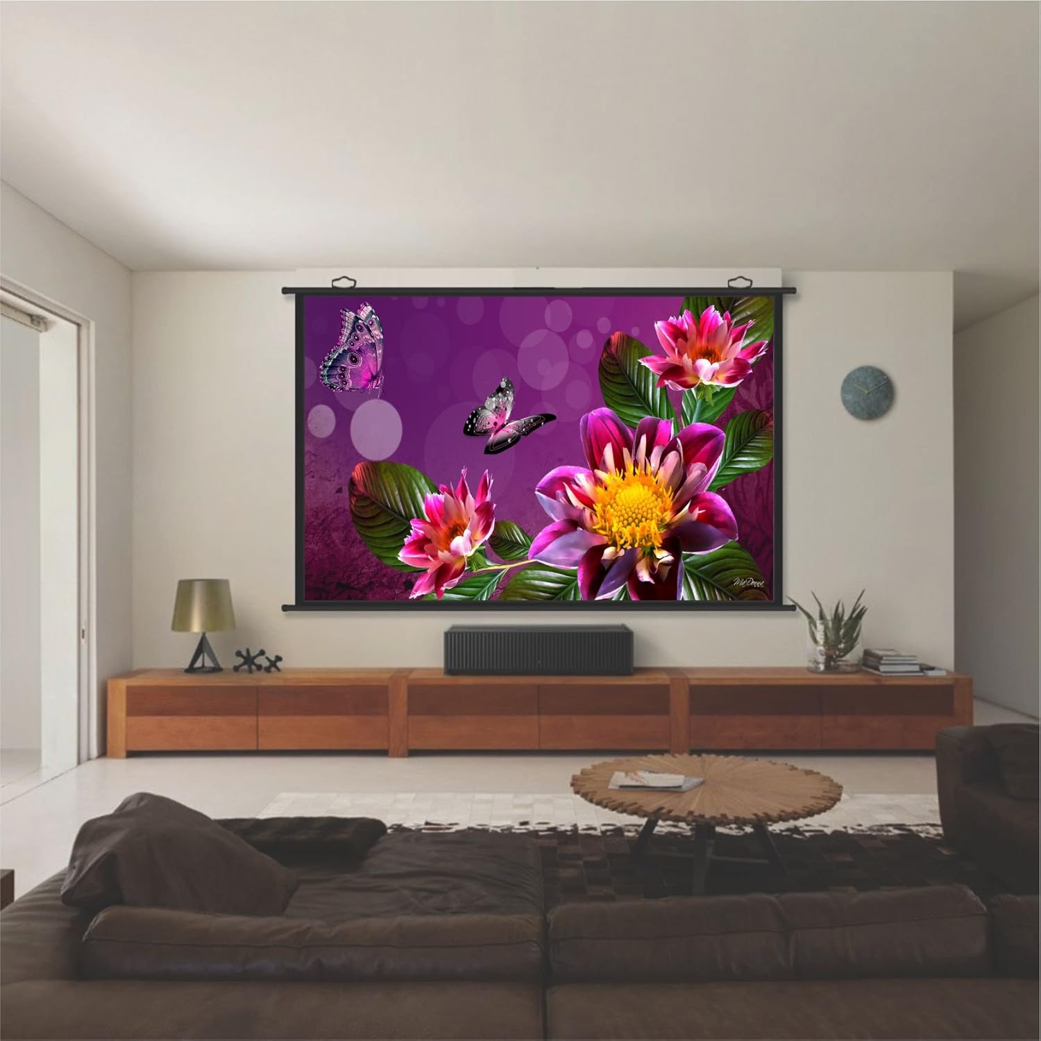 Map Type Projector Screen, 6 W x 4 H - Image 2