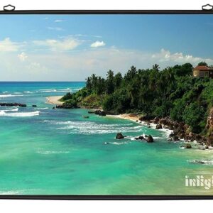 Map Type Projector Screen, 6 W x 4 H