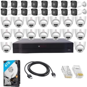 CP PLUS 32 Channel 4K NVR with 16x Outdoor and 16x Indoor
