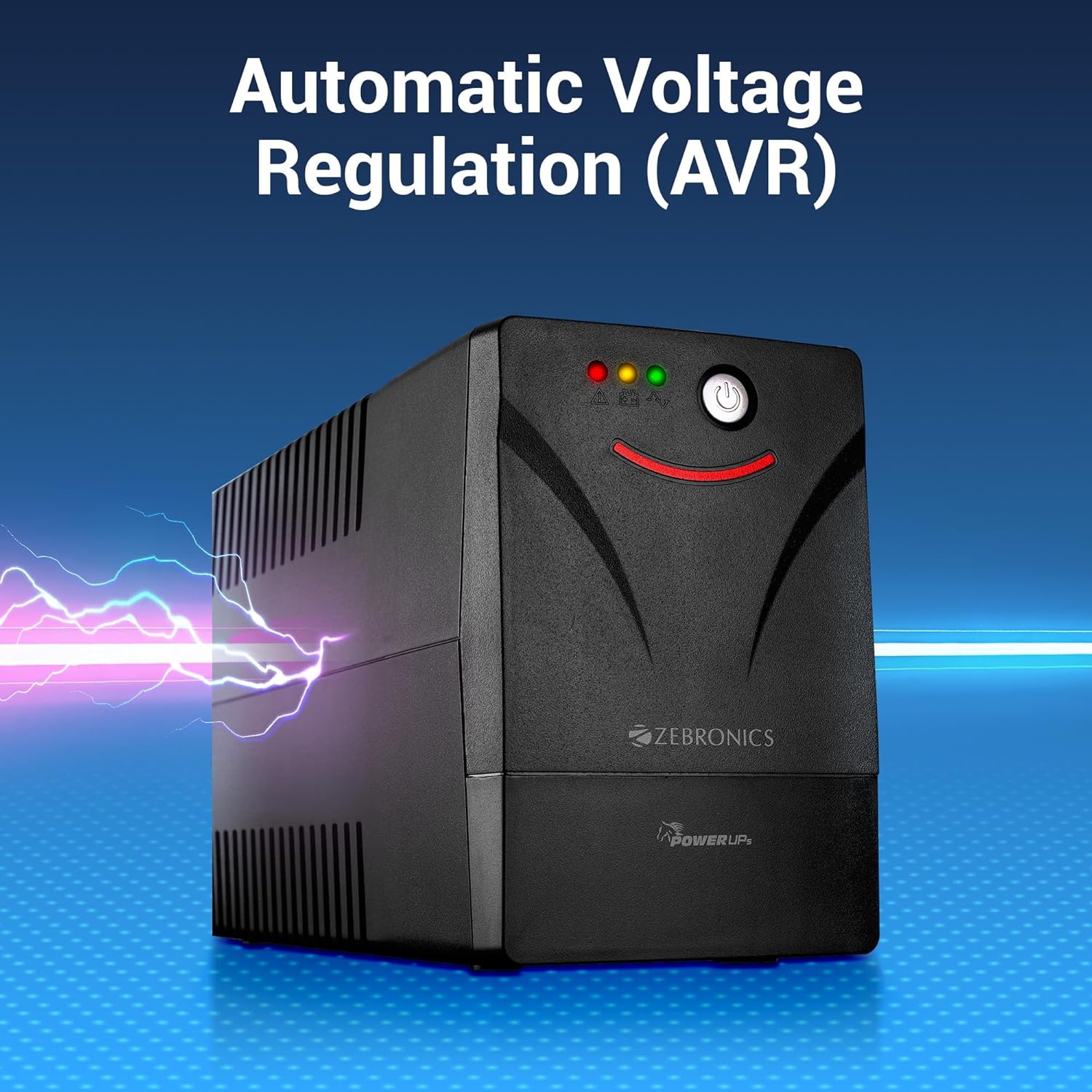 ZEBRONICS MLS755 Line Interactive UPS System, 600VA / 360W - Image 2