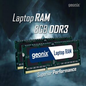 Geonix Laptop RAM, 8 GB DDR3, Frequency-1600 Mhz