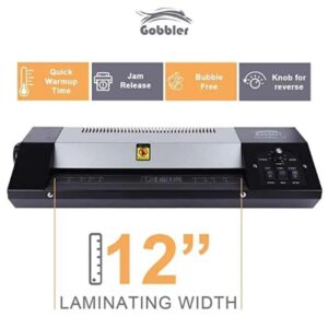 Gobbler Ultimate-12 400W Heavy-Duty Hot & Cold A3 Lamination Machine with Adjustable Temperature
