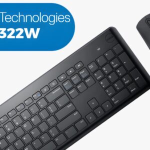 Dell KM3322W Wireless USB Keyboard and Mouse Combo