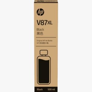 HP V87XL 500-ml Black Bottled Ink Cartridge (7FN98A)